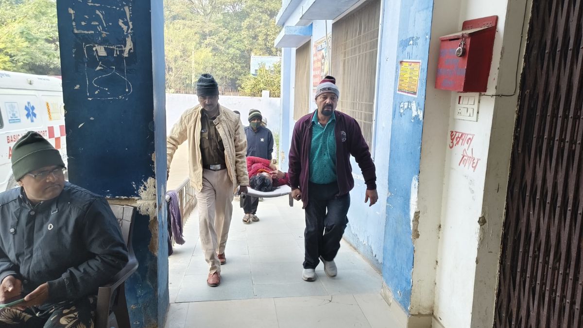 woman attempts suicide by jumping in front of train in sasaram