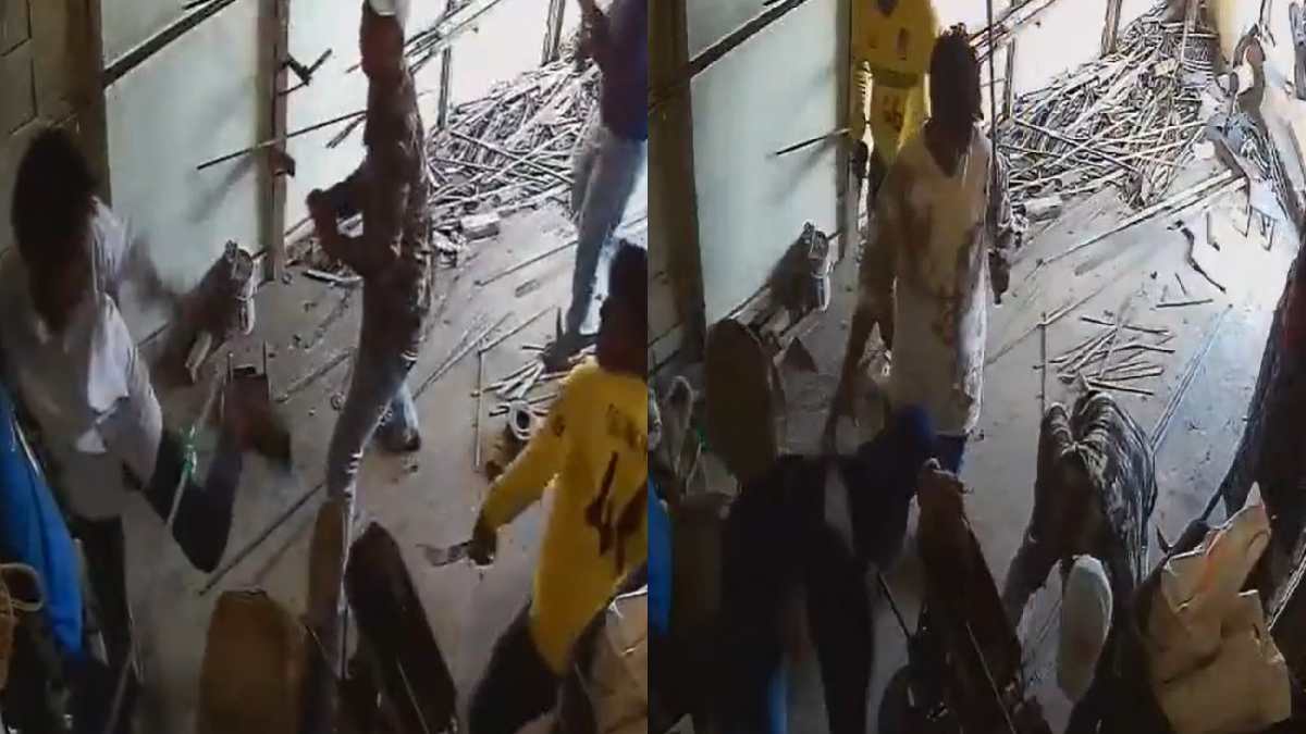 maharashtra thane ambernath gang of 8 beaten man badly with sword and sickle