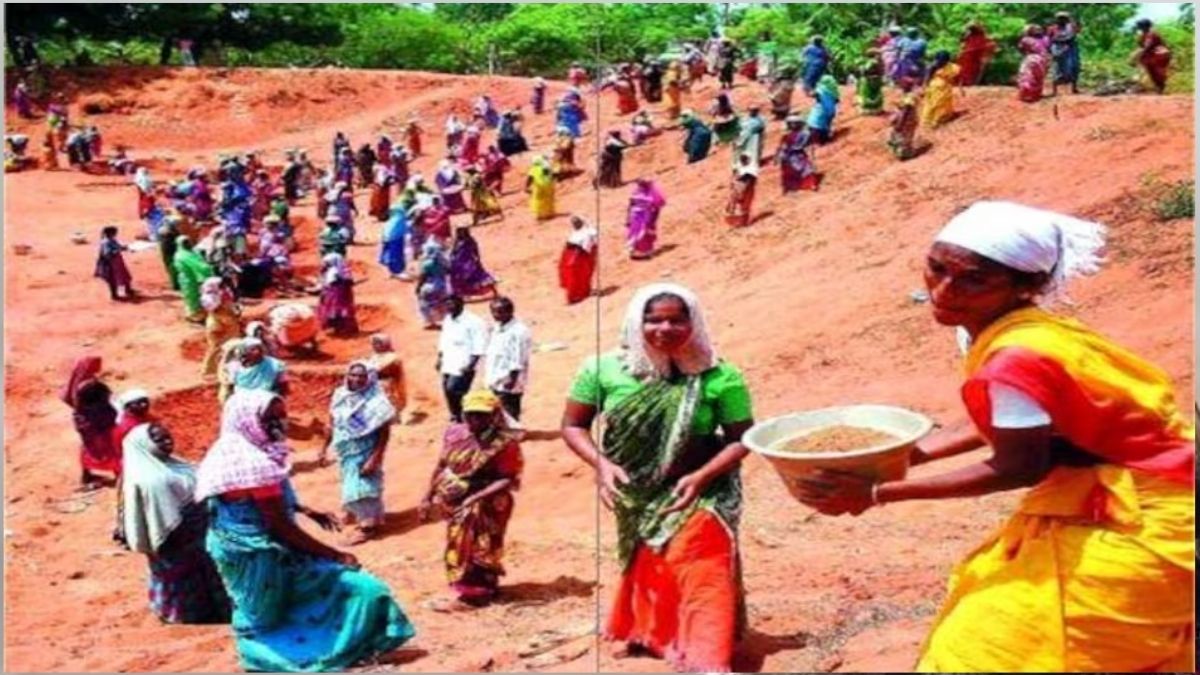 27 lakh workers removed from mgnrega says report