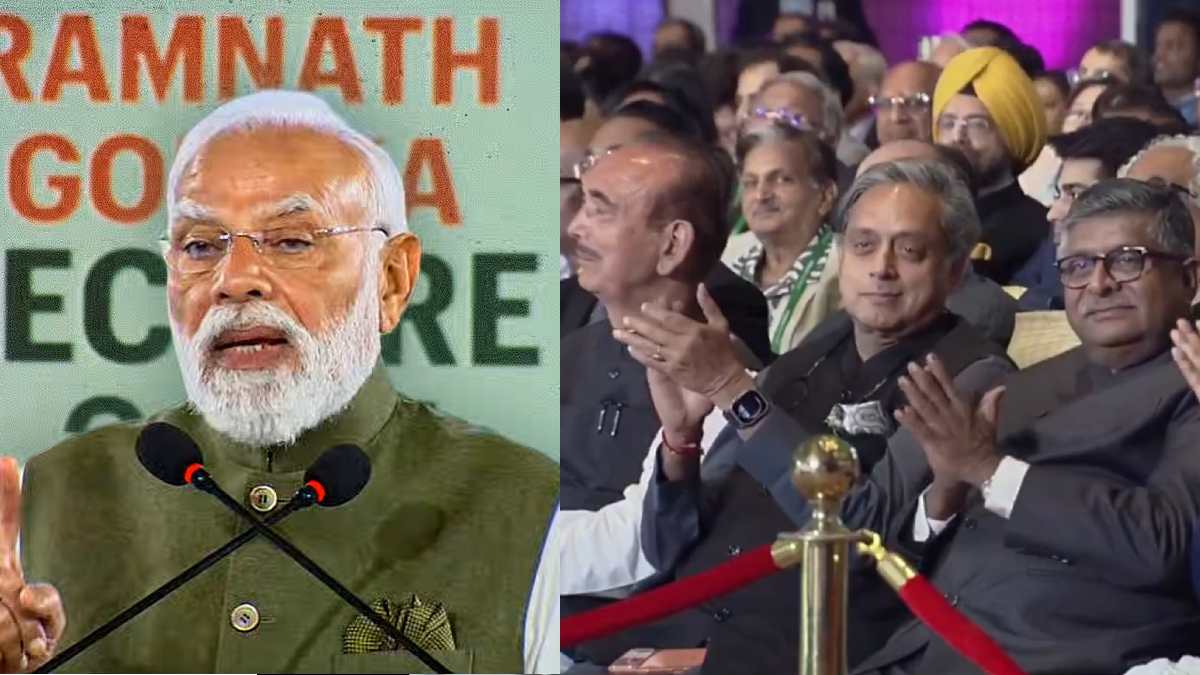 shashi tharoor praises pm modi social media post viral says glad was in audience