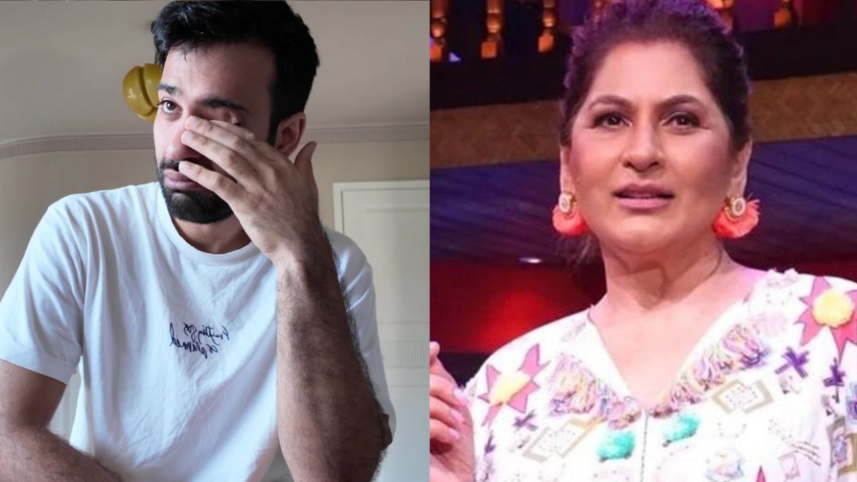 archana puran singh son aryaman got pushed from fans at delhi he explain in his vlog