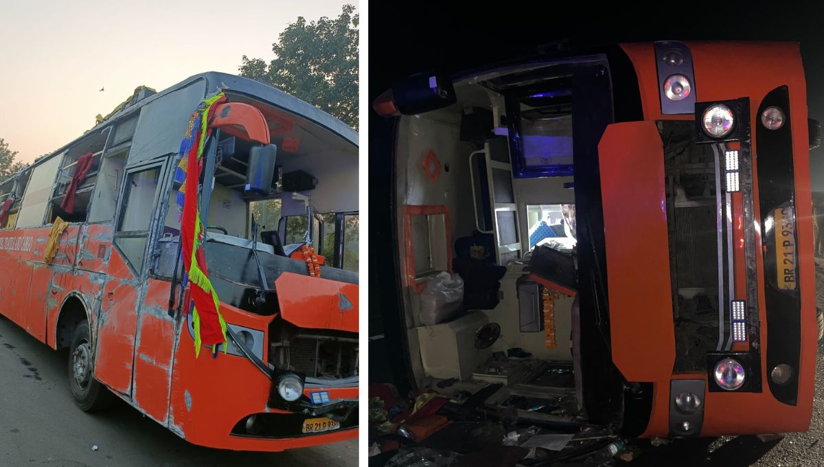 agralucknow expressway accident bus crash injures passengers from multiple states