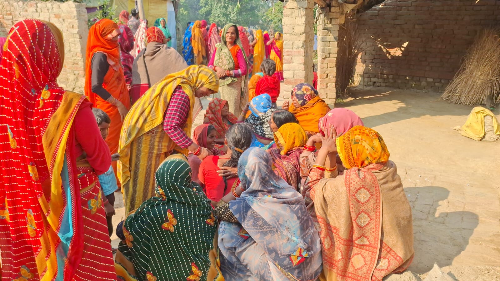 barabanki farmer murder body hidden in straw police investigate