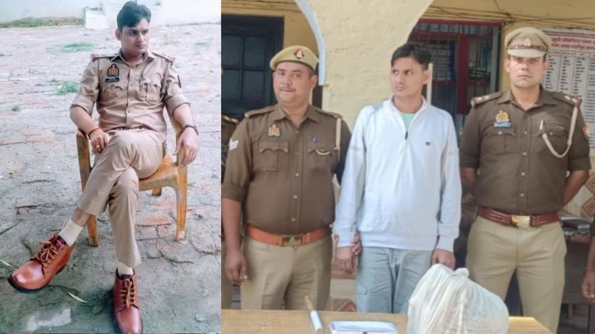 fake police inspector arrested in khutar used uniform for freebies