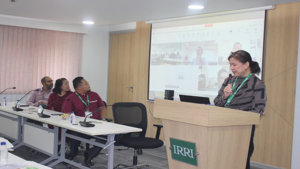 greenhouse gas emission training at irri south asia varanasi