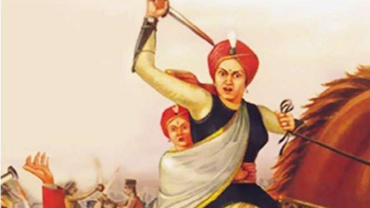 veerangana laxmibai jayanti lalitpur celebrates with deepanjali