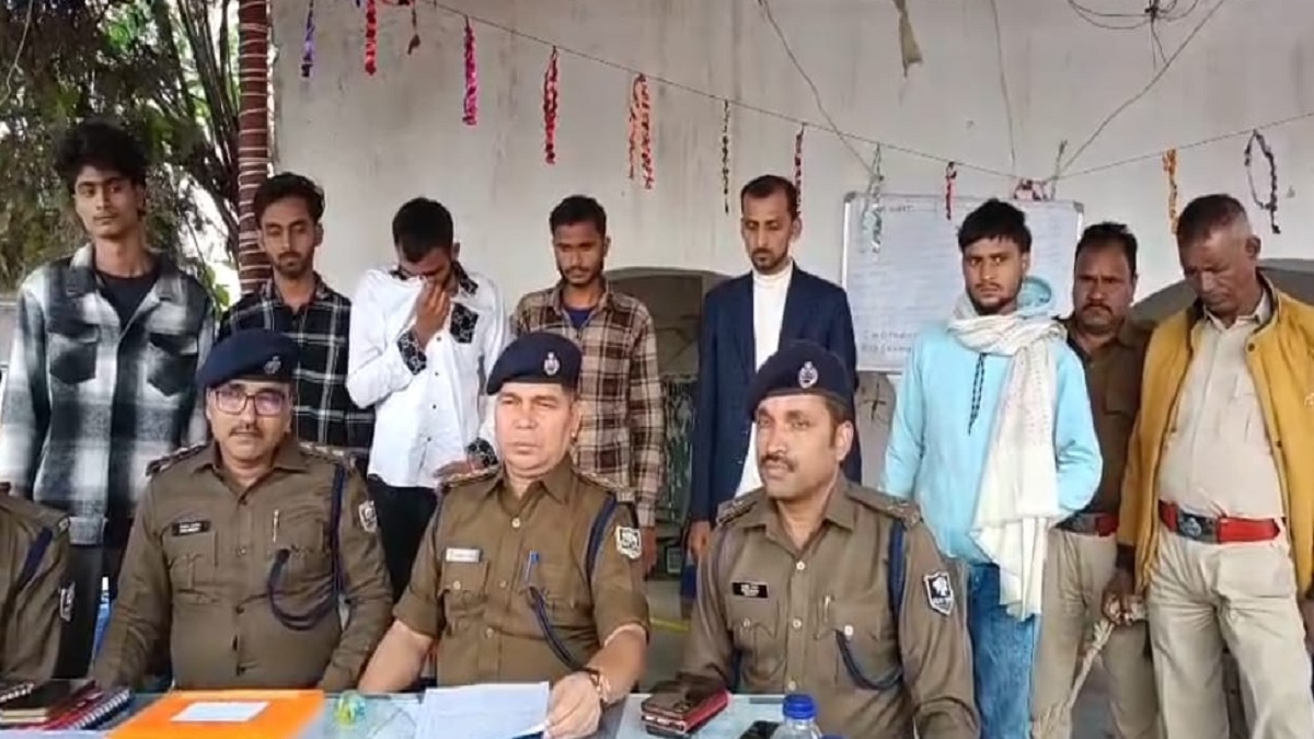 east champaran pacs president murder plot foiled six arrested
