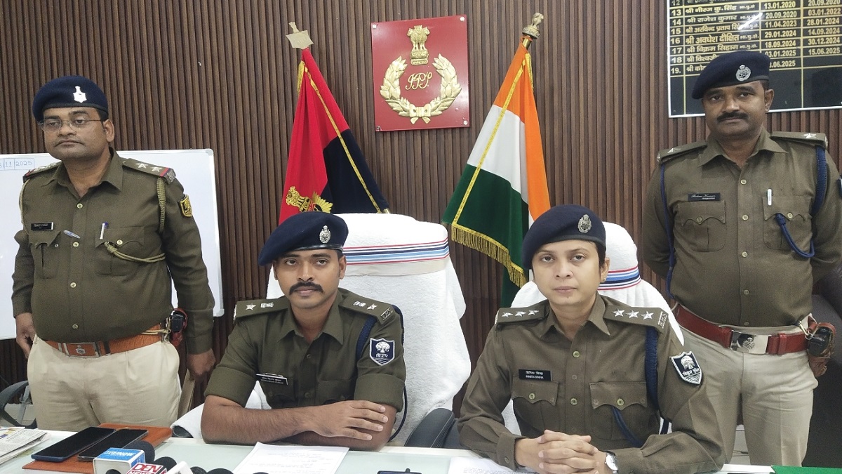 two smugglers including a woman arrested with one kg heroin in muzaffarpur