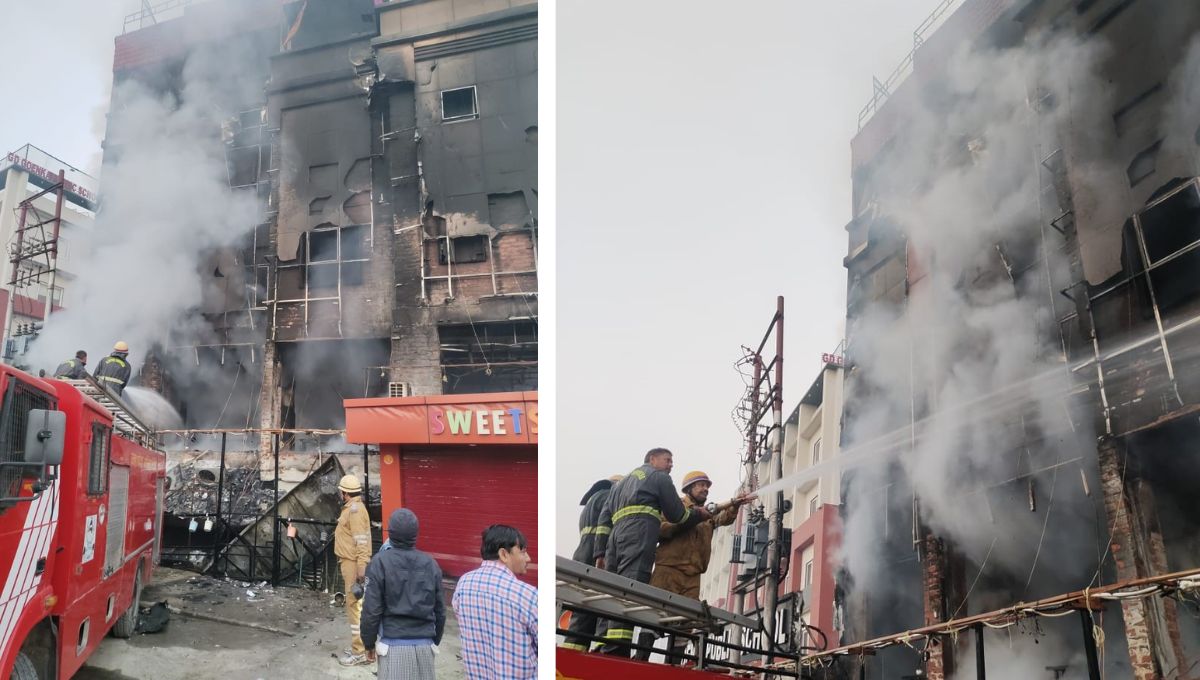gorakhpur restaurant fire employee death no safety checks