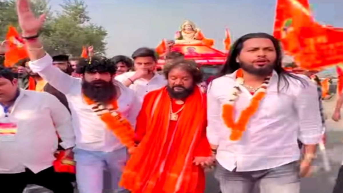 sanatan ekta padyatra alleged cow vigilantes cause uproar police search on