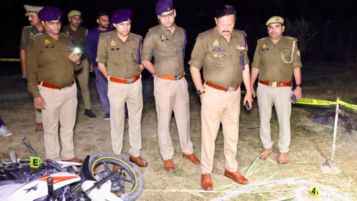 two more arrested including a criminal from hardoi abbas injured in the encounter turned out to be a member of nayak gang