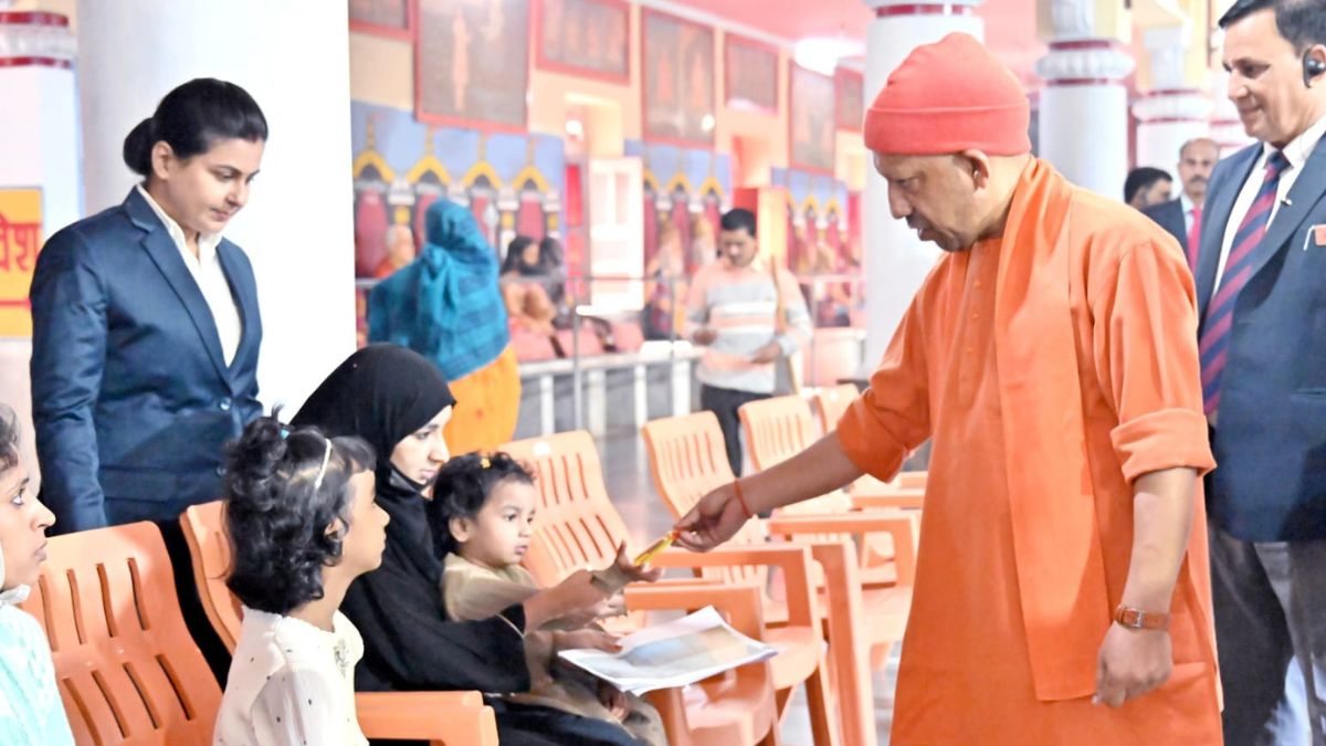 with the initiative of the yogi government the sounds of om namah shivay will resonate on the temple road in kashi