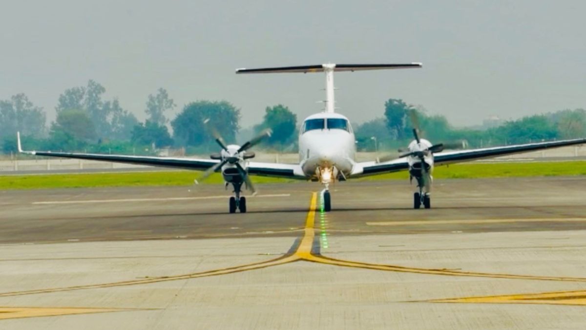 noida airport flight date finalization expected today after successful runway trial