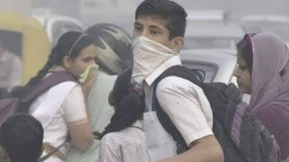 air pollution in noida dust particles threaten children and elderly