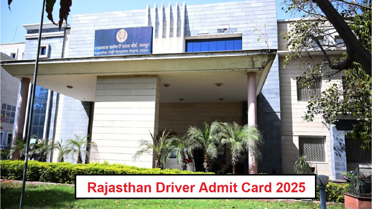 rajasthan driver admit card 2025 rajasthan vahan chalak can be issued anytime you can download it by following these steps