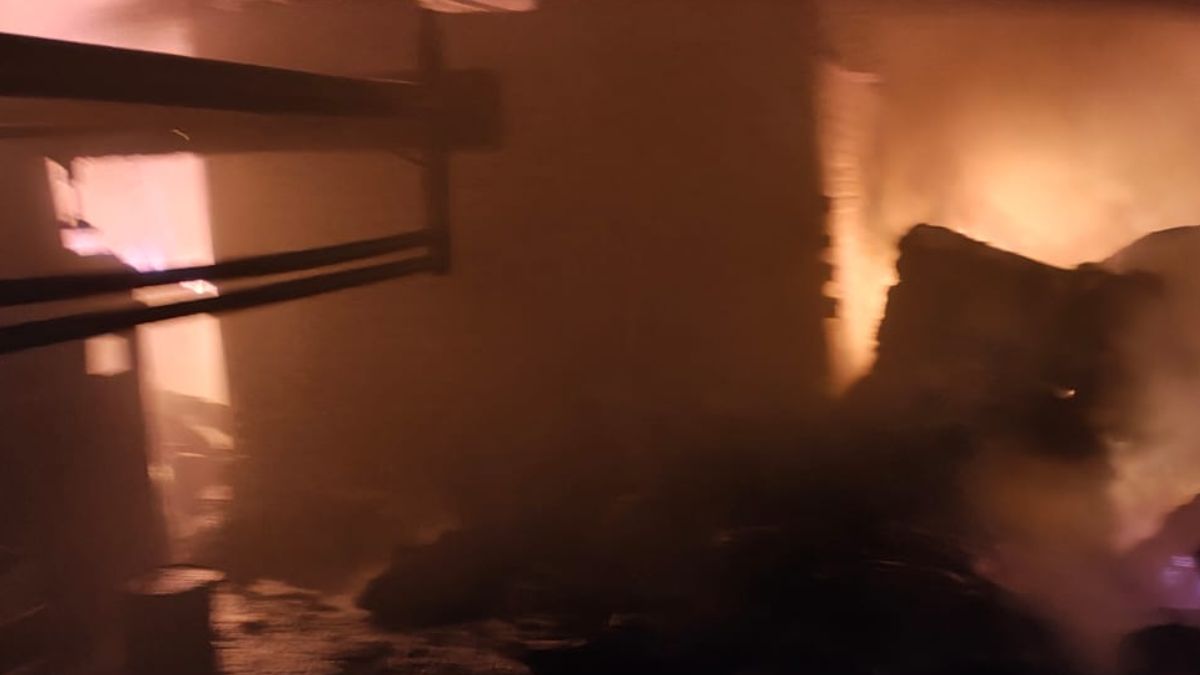 sonipat factory fire blaze engulfs textile unit firefighters respond