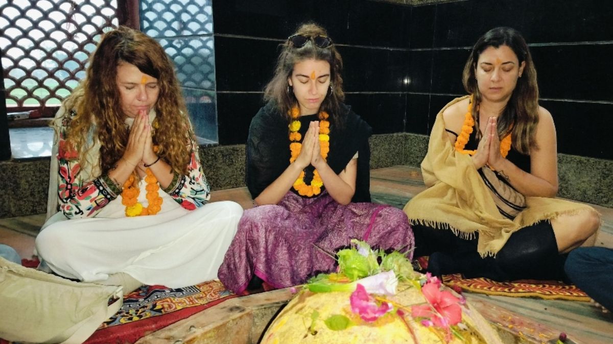 spanish tourists explore mainpuri culture cuisine wedding