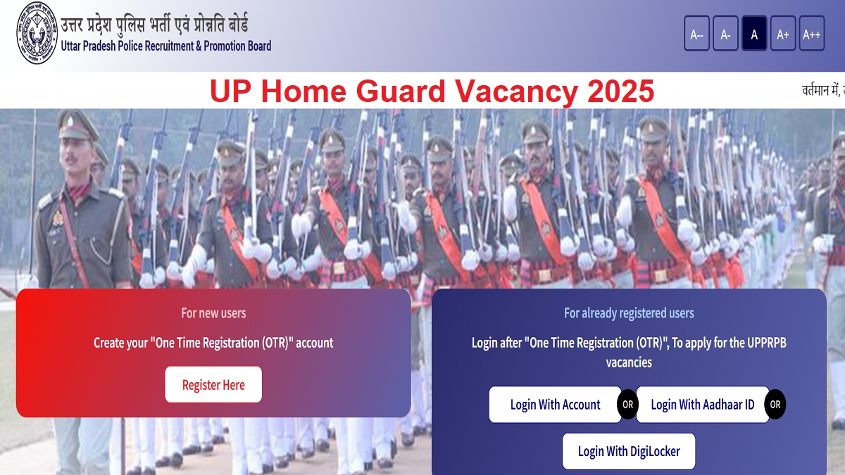 up home guard vacancy 2025 applications open for uttar pradesh police home guard recruitment 10th pass candidates can apply