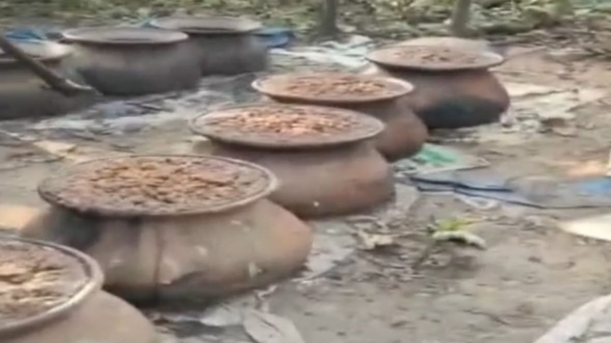 chaibasa police busts illegal mahua liquor dens in epilsingi forest