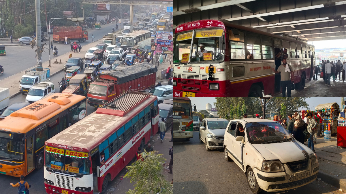 ghaziabad illegal vehicles dominate as traffic police fails to enforce rules