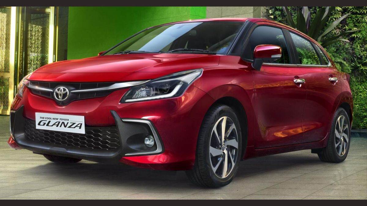 toyota glanza base variant calculate monthly emi payments if down payment one lakh rupees