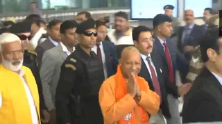 पटना पहुंचे मुख्यमंत्री योगी आदित्यनाथ