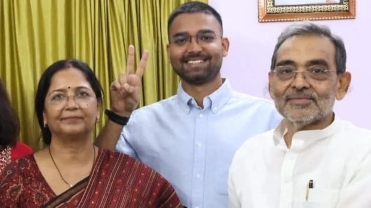 upendra kushwahas masterstroke son deepak prakash becomes minister in bihar government