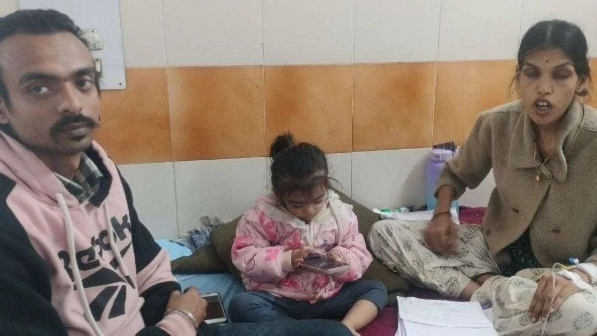 indore hospital negligence expired saline given to kabaddi player