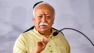 राष्ट्रीय स्वयंसेवक संघ (RSS) प्रमुख मोहन भागवत। फाइल फोटो