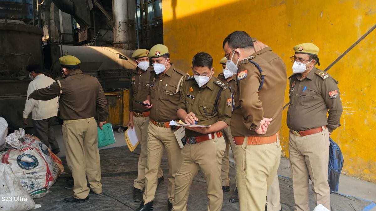 noida police destroys 4 crore worth of ganja seized in 149 cases