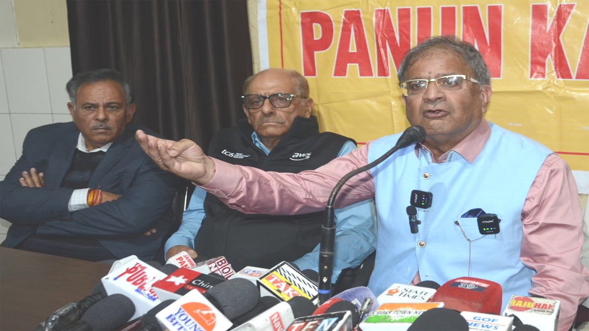 government fails to recognize terrorism panun kashmir on white collar module threat