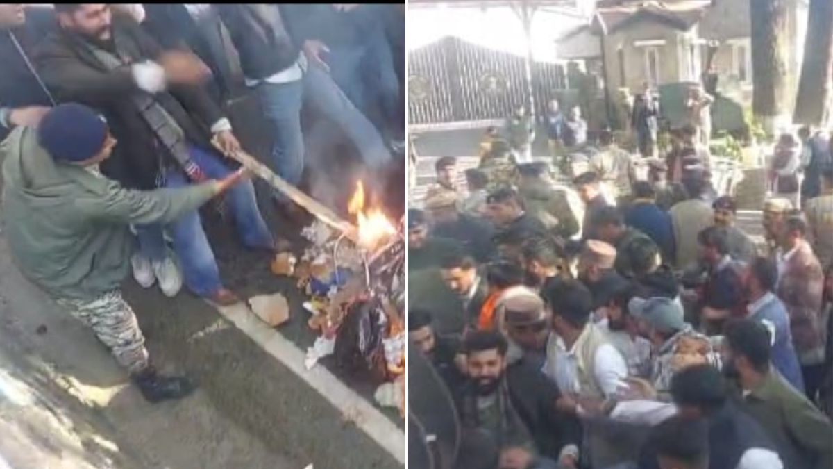 himachal pradesh shimla youth congress protest dispute with police for enter rajbhawan