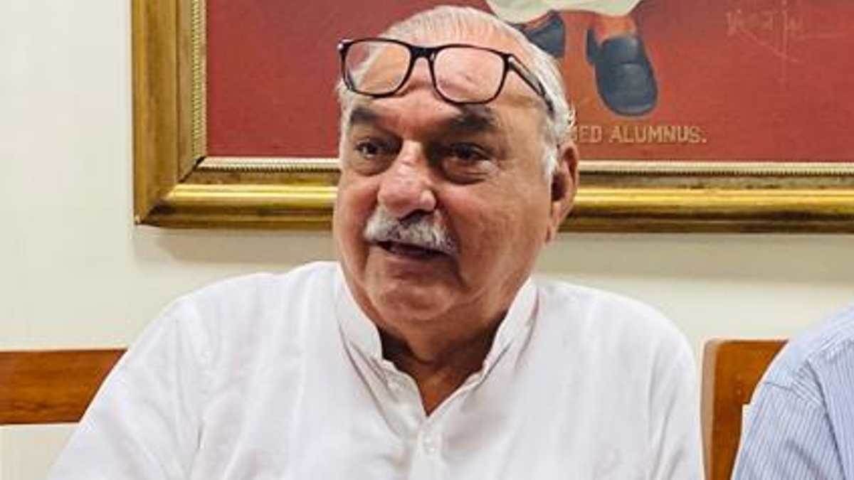 bhupinder hooda questions haryana law and order police ranking drops