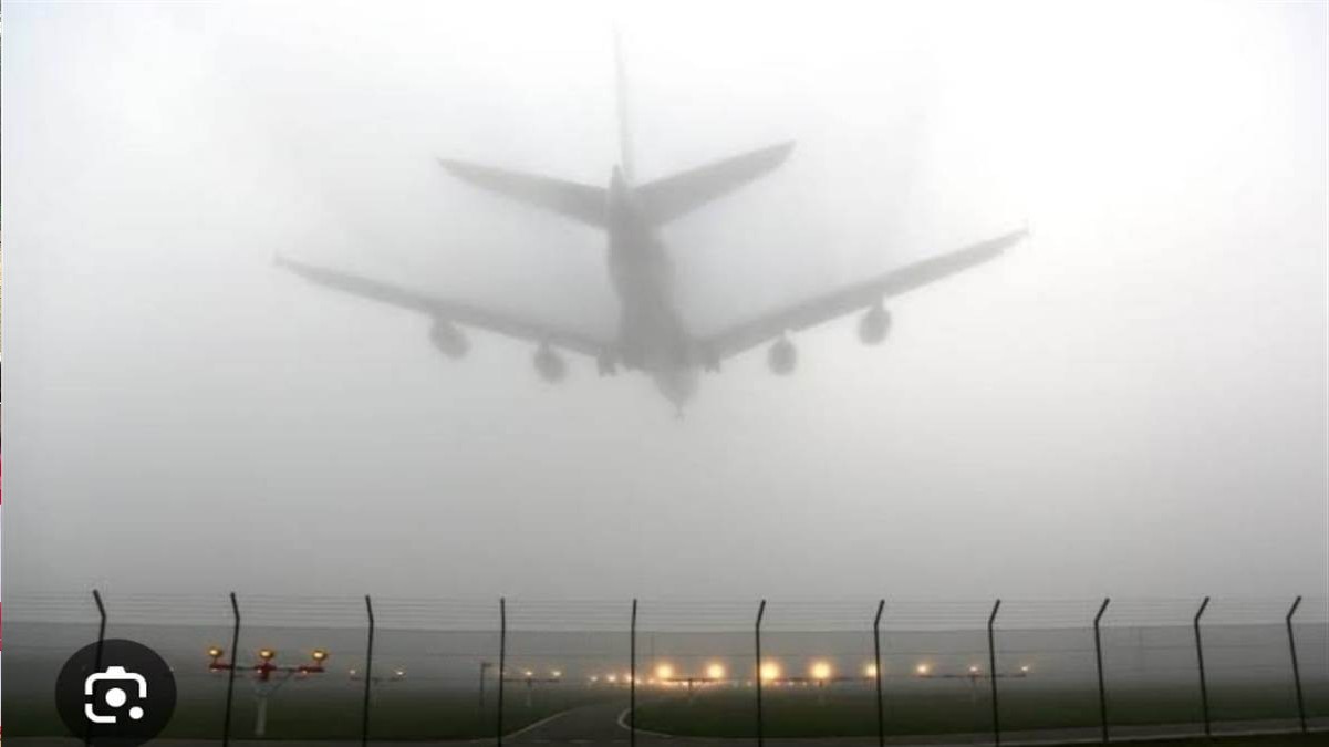 varanasi fog disrupts flights sharjah flight diverted to delhi