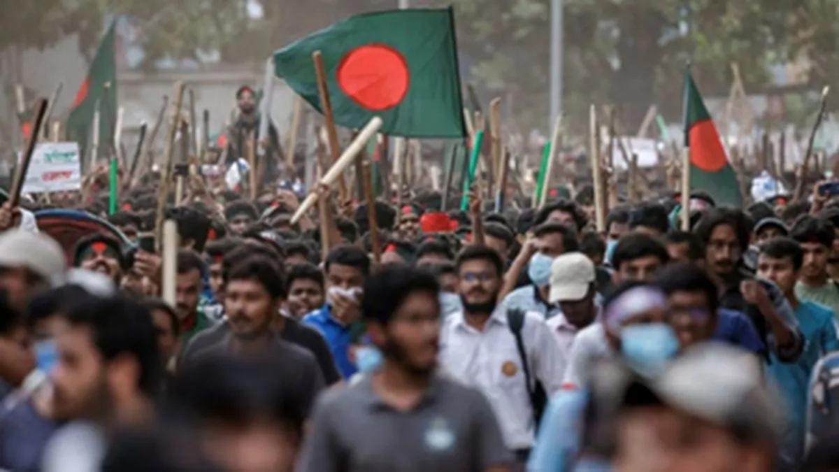 students who came to power through agitation in bangladesh formed a party