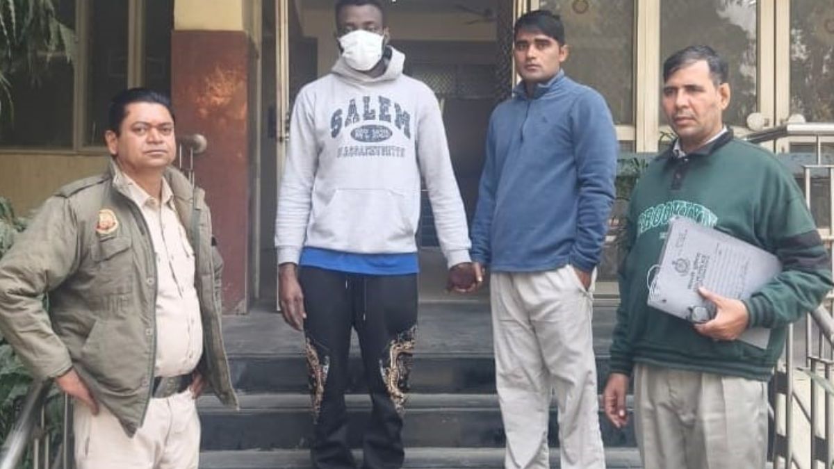 ghanaian national arrested in delhi for illegal stay since 2022