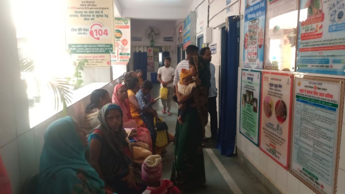 rising opd burden seasonal illnesses strain revelganj health center