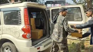 नकली विदेशी शराब जब्त