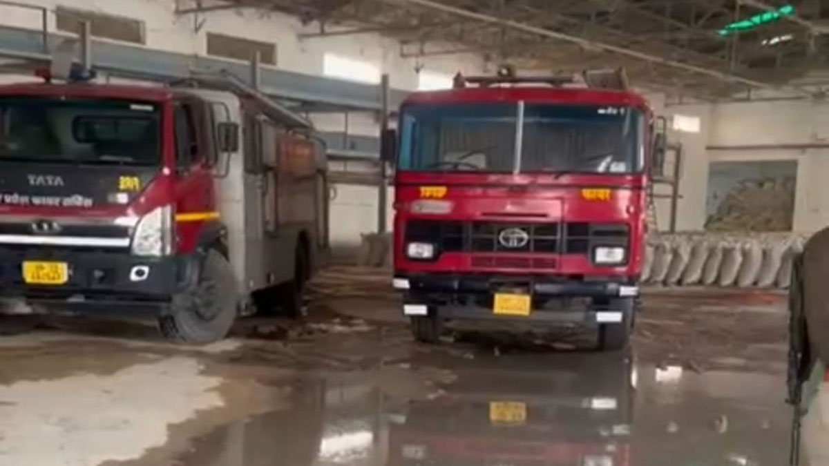 fire brigade had to be called from basti deoria
