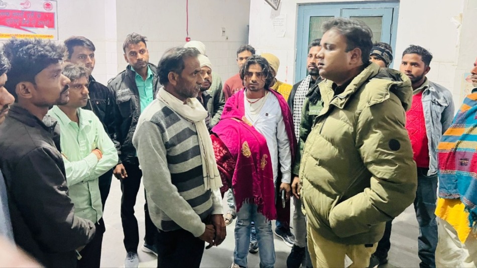 road accident kills man distributing wedding cards