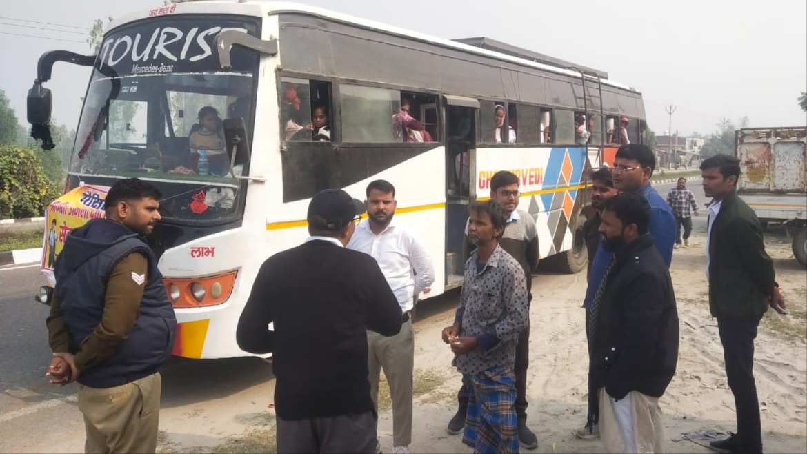overcrowded school bus 108 children in 53seater driver suspended