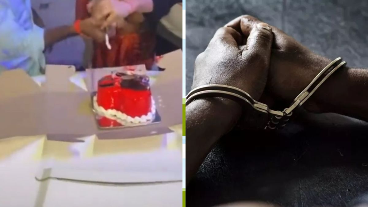 agra crime cake cutting ceremony on road groom and friends sent to lock up