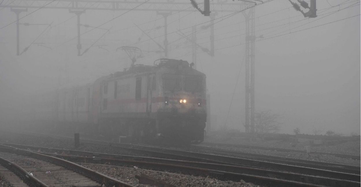 fog disrupts train services four trains cancelled at kanpur central station from december 1