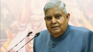 पूर्व उपराष्ट्रपति जगदीप धनखड़। (फाइल)