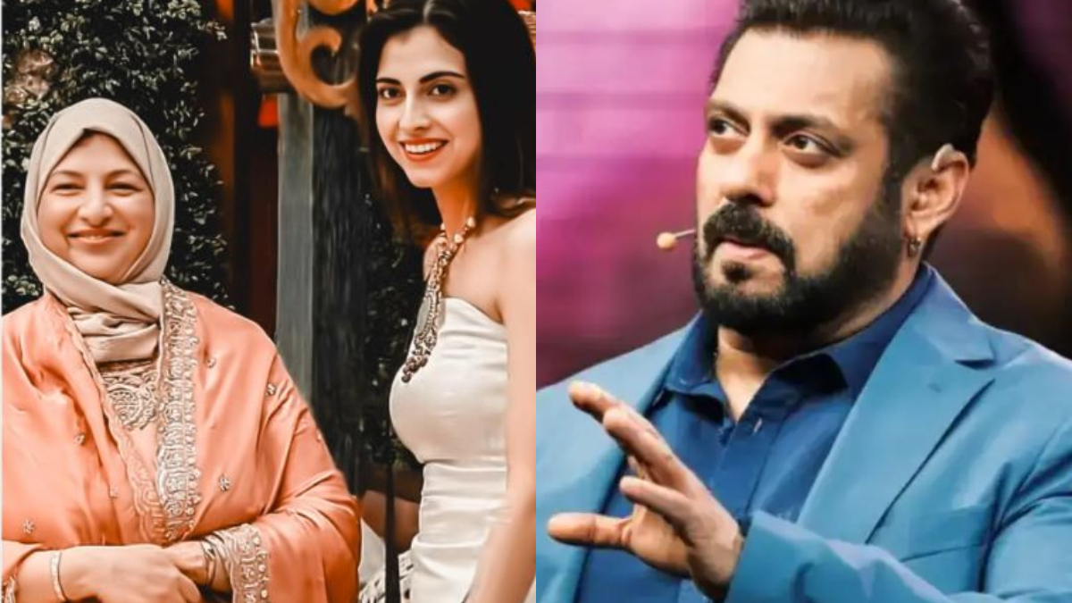 bigg boss 19 weekend ka vaar salman khan angry at amaal malik and shehbaaz praises farrhana bhatt mom every details