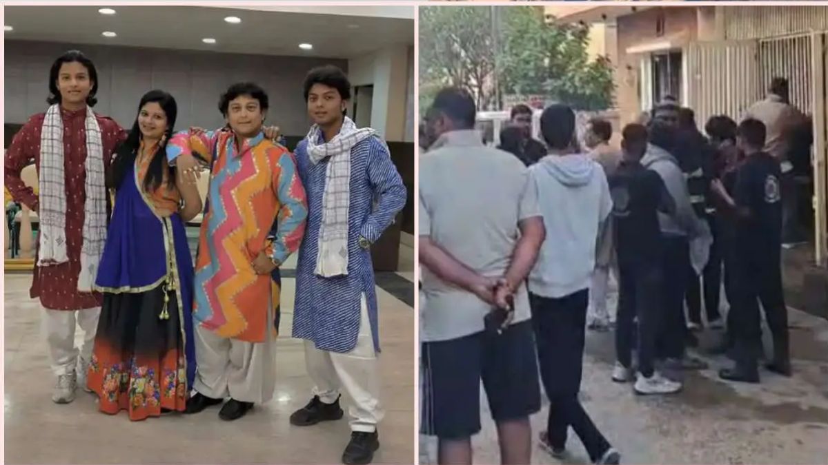 ac fire breaks out in godhar gujarat four members of a family died of suffocation