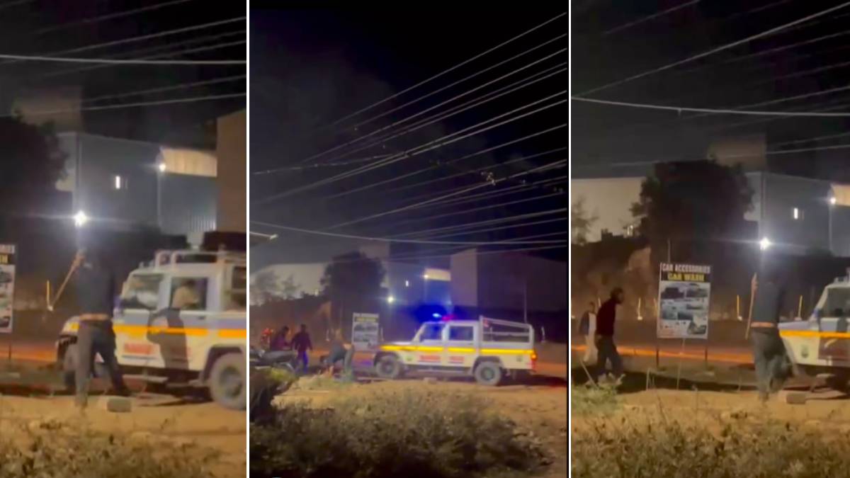 himachal pradesh police attacked with stones while resolving fight