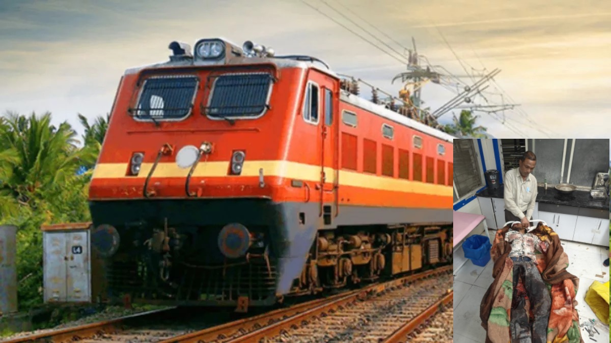 worker injured in dewas train accident