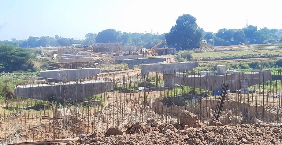 mohali airport road new 164foot wide road to reduce travel time