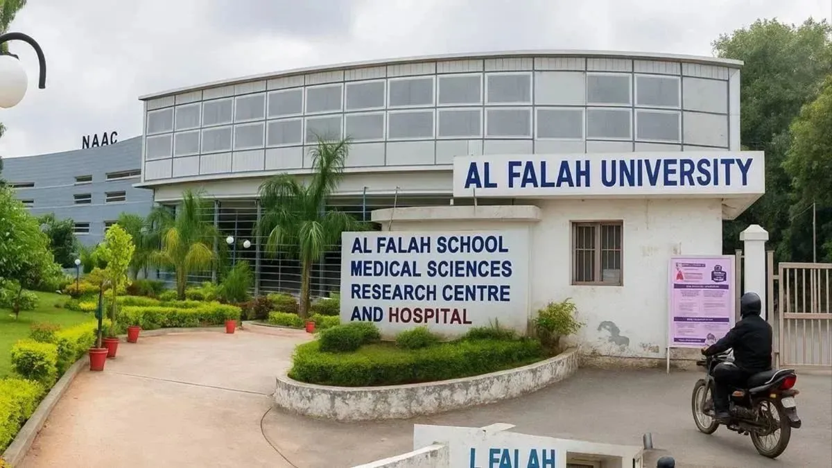 al falah university terrorists plotted instead of teaching management support